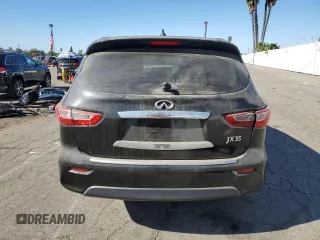 2013 Infiniti JX35 with VIN 5N1AL0MN8DC312021, listed as a Copart auction lot 77219714 with 137,841 mi miles and Salvage Title. Bid and sale history available at carsss.com. Image 6.