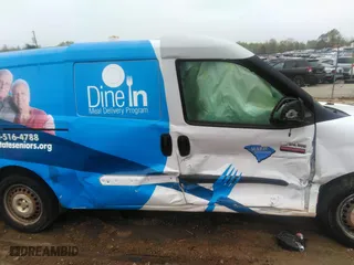 2017 Ram ProMaster City Cargo Van Tradesman with VIN ZFBERFAB3H6E56992, listed as a IAAI auction lot 41945897 with 1 mi miles. Bid and sale history available at carsss.com. Image 13.
