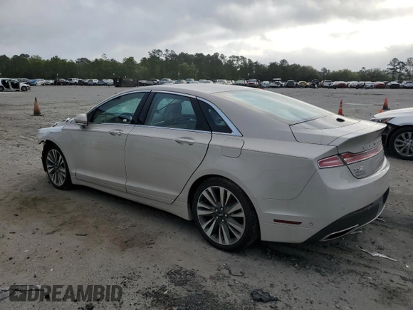 2019 Lincoln MKZ Hybrid Reserve II with VIN 3LN6L5MU9KR633669, listed as a Copart auction lot 51943355 with 98,581 mi miles and Salvage title. Bid and sale history available at DreamBid. Image 2.