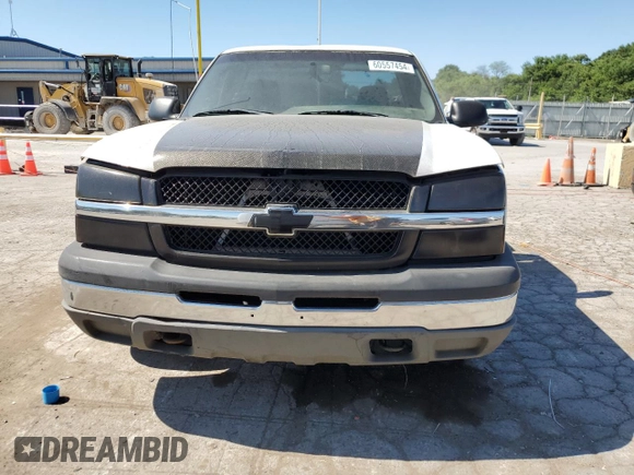 2003 Chevrolet Silverado 1500 Work Truck z VIN 1GCEC14X45Z194724, wystawiony jako Copart lot #64786374 z przebiegiem Nie podano mil oraz Szkoda całkowita • Salvage title. Historia ofert i sprzedaży dostępna na DreamBid. Obrazek 5.