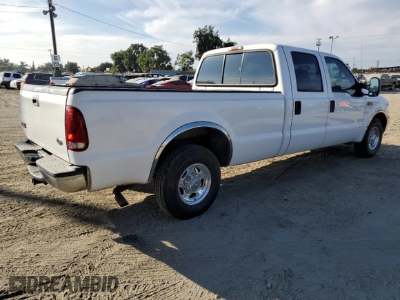 2001 Ford Super Duty F-250 XL with VIN 1FTNW20L81ED32802, listed as a Copart auction lot 75545964 with 234,904 mi miles and Clean Title. Bid and sale history available at carsss.com. Image 3.