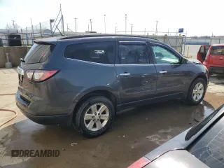 2013 Chevrolet Traverse LT with VIN 1GNKVGKD7DJ164453, listed as a Copart auction lot 48589395 with 222,156 mi miles and Non Repairable. Bid and sale history available at DreamBid. Image 3.