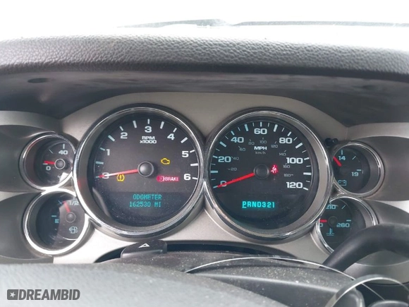 2008 Chevrolet Silverado 1500 LT w/1LT with VIN 2GCEK19J281268775, listed as a IAAI auction lot 41747944 with 162,530 mi miles. Bid and sale history available at carsss.com. Image 7.
