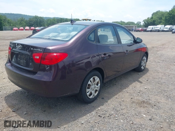 2009 Hyundai Elantra GLS with VIN KMHDU46D09U788822, listed as a IAAI auction lot 42632021 with 122,740 mi miles and . Bid and sale history available at DreamBid. Image 4.