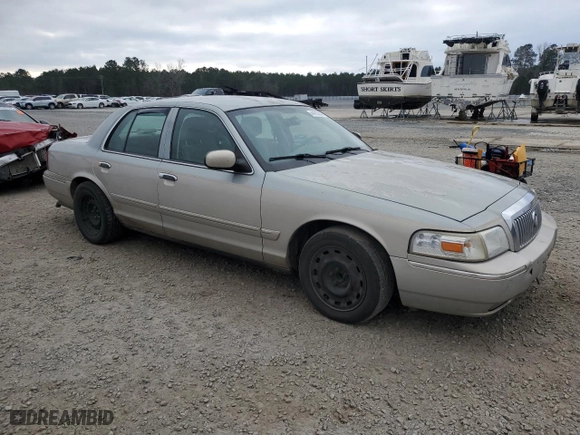 2007 Mercury Grand Marquis GS with VIN 2MEFM74V27X627354, listed as a Copart auction lot 44253045 with 0 mi miles and Clean Title. Bid and sale history available at carsss.com. Image 4.