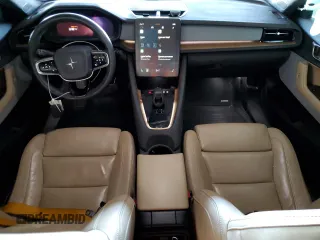 2021 Polestar 2 Launch Edition with VIN LPSED3KAXML017628, listed as a Copart auction lot 74394774 with 21,622 mi miles and Salvage Title. Bid and sale history available at carsss.com. Image 8.