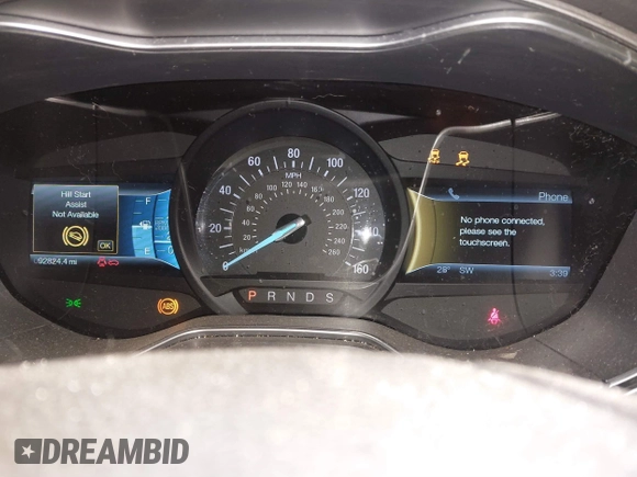 2014 Ford Fusion SE with VIN 3FA6P0H73ER371822, listed as a IAAI auction lot 41392186 with 92,824 mi miles. Bid and sale history available at carsss.com. Image 7.