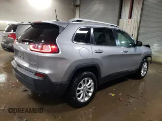 2019 Jeep Cherokee Latitude with VIN 1C4PJMCB3KD255284, listed as a Copart auction lot 46167495 with 95,166 mi miles and Salvage Title. Bid and sale history available at carsss.com. Image 3.
