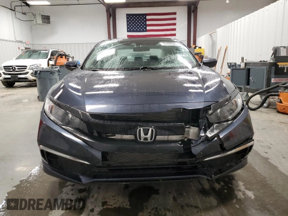 2019 Honda Civic LX with VIN 2HGFC2F65KH583710, listed as a Copart auction lot 51926435 with Not Provided miles and Salvage Title. Bid and sale history available at DreamBid. Image 5.