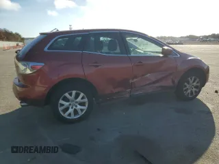 2007 Mazda CX-7 Sport with VIN JM3ER29L870165803, listed as a Copart auction lot 86044994 with 59,239 mi miles and Salvage Title. Bid and sale history available at carsss.com. Image 3.