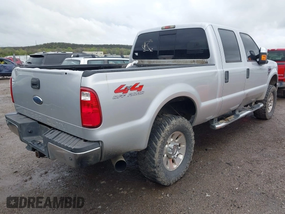 2008 Ford Super Duty F-250 SRW XL with VIN 1FTSW21R68EB29567, listed as a IAAI auction lot 41913787 with 1 mi miles. Bid and sale history available at carsss.com. Image 4.