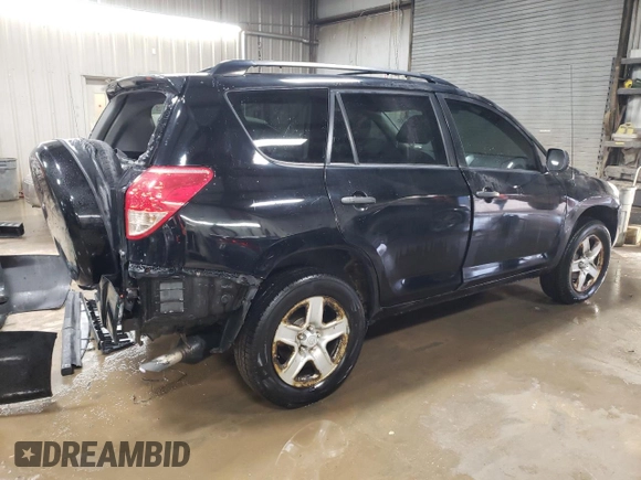 2007 Toyota RAV4 with VIN JTMBK33VX76027628, listed as a Copart auction lot 44735585 with 232,334 mi miles and Salvage Title. Bid and sale history available at carsss.com. Image 3.