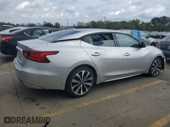 2016 Nissan Maxima S with VIN 1N4AA6AP8GC402928, listed as a Copart auction lot 73480344 with 79,537 mi miles and Salvage Title. Bid and sale history available at DreamBid. Image 3.