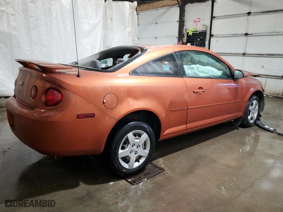 2005 Chevrolet Cobalt with VIN 1G1AK12F757602584, listed as a Copart auction lot 43250295 with 0 mi miles and Salvage Title. Bid and sale history available at carsss.com. Image 3.