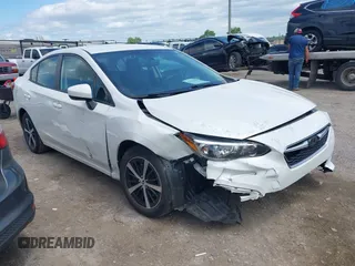 2019 Subaru Impreza Premium z VIN 4S3GKAD60K3617042, wystawiony jako IAAI lot #42296679 z przebiegiem 55 522 mil mil oraz . Historia ofert i sprzedaży dostępna na DreamBid. Obrazek 1.