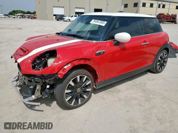 2023 MINI Hardtop Cooper SE z VIN WMW13DJ04P2T31287, wystawiony jako Copart lot #59362305 z przebiegiem 25 221 mil mil oraz Szkoda całkowita • Salvage title. Historia ofert i sprzedaży dostępna na DreamBid. Obrazek 1.