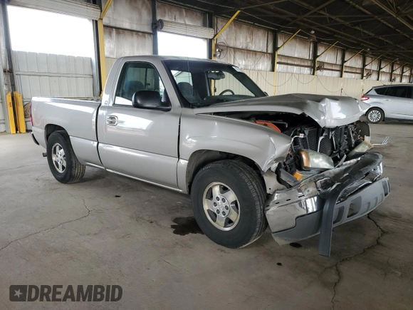 2004 Chevrolet Silverado 1500 LS with VIN 1GCEC14V84Z242416, listed as a Copart auction lot 87315594 with 126,355 mi miles and Salvage Title. Bid and sale history available at carsss.com. Image 4.