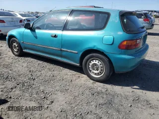 1993 Honda Civic with VIN 2HGEH2463PH502999, listed as a Copart auction lot 48812785 with 255,945 mi miles and Clean title. Bid and sale history available at DreamBid. Image 2.