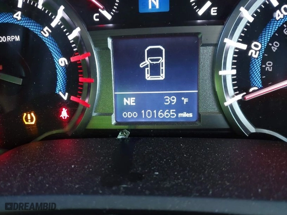 2019 Toyota 4Runner SR5 with VIN JTEBU5JR4K5610914, listed as a IAAI auction lot 41175418 with 101,665 mi miles. Bid and sale history available at carsss.com. Image 15.