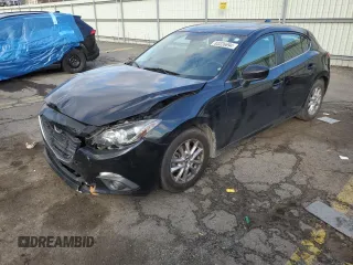 2015 Mazda 3 i Touring with VIN 3MZBM1L79FM150140, listed as a Copart auction lot 86843624 with 89,731 mi miles and Salvage Title. Bid and sale history available at carsss.com. Image 1.