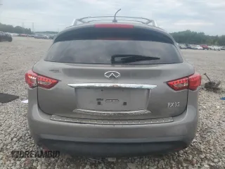 2011 Infiniti FX35 with VIN JN8AS1MW1BM732947, listed as a Copart auction lot 69516824 with 0 mi miles and Salvage Title. Bid and sale history available at carsss.com. Image 6.