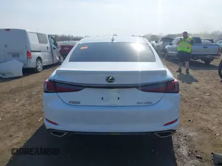 2021 Lexus ES 350 F Sport with VIN 58AGZ1B14MU094578, listed as a IAAI auction lot 41768656 with 47,333 mi miles and . Bid and sale history available at DreamBid. Image 16.