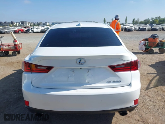 2015 Lexus IS 250 with VIN JTHBF1D25F5069558, listed as a IAAI auction lot 42664732 with 47,263 mi miles and . Bid and sale history available at DreamBid. Image 16.