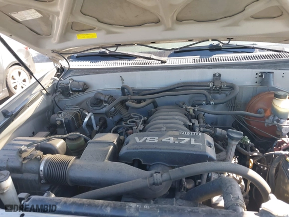 2005 Toyota Sequoia SR5 with VIN 5TDZT34A65S251726, listed as a IAAI auction lot 41646858 with 107,584 mi miles. Bid and sale history available at carsss.com. Image 10.