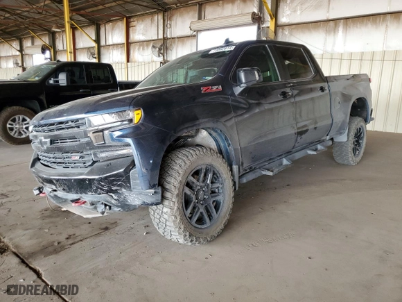 2022 Chevrolet Silverado 1500 LTD LT Trail Boss with VIN 3GCPYFEL7NG102024, listed as a Copart auction lot 73592814 with NaN miles and Salvage Title. Bid and sale history available at carsss.com. Image 1.