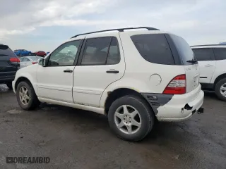 2002 Mercedes-Benz M-Class with VIN 4JGAB54E62A343549, listed as a Copart auction lot 43749115 with 198,171 mi miles and Salvage Title. Bid and sale history available at carsss.com. Image 2.