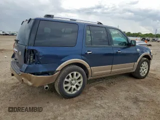 2013 Ford Expedition XLT with VIN 1FMJU1H5XDEF08088, listed as a Copart auction lot 62308255 with 123,203 mi miles and Salvage title. Bid and sale history available at DreamBid. Image 3.