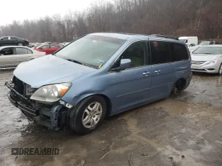 2005 Honda Odyssey EX-L with VIN 5FNRL38665B050953, listed as a Copart auction lot 82471244 with 0 mi miles and Clean Title. Bid and sale history available at carsss.com. Image 1.