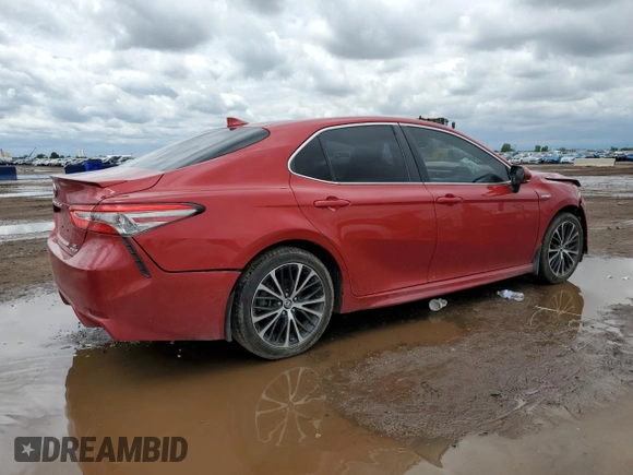 2019 Toyota Camry Hybrid LE z VIN 4T1B21HK6KU012093, wystawiony jako Copart lot #58388245 z przebiegiem 87 368 mil mil oraz Szkoda całkowita • Salvage title. Historia ofert i sprzedaży dostępna na DreamBid. Obrazek 3.