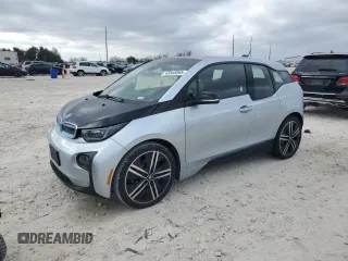 2015 BMW i3 with VIN WBY1Z4C51FV501336, listed as a Copart auction lot 43548865 with 66,228 mi miles and Salvage title. Bid and sale history available at DreamBid. Image 1.