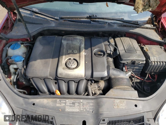 2006 Volkswagen Jetta 2.5L with VIN 3VWSG71K66M675951, listed as a Copart auction lot 61791035 with 208,453 mi miles and Salvage title. Bid and sale history available at DreamBid. Image 11.