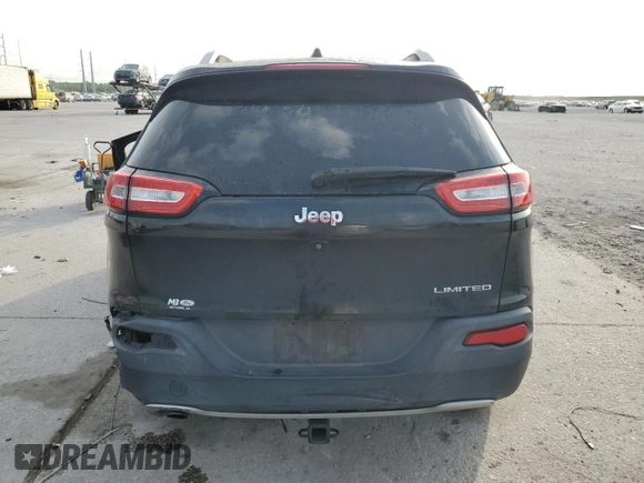 2016 Jeep Cherokee Limited z VIN 1C4PJLDB7GW158514, wystawiony jako Copart lot #58142335 z przebiegiem 178 116 mil mil oraz Szkoda całkowita • Salvage title. Historia ofert i sprzedaży dostępna na DreamBid. Obrazek 6.