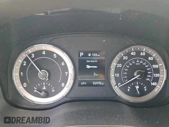 2022 Hyundai Venue SE with VIN KMHRB8A38NU176847, listed as a Copart auction lot 55209065 with 50,975 mi miles and Non repairable. Bid and sale history available at DreamBid. Image 9.