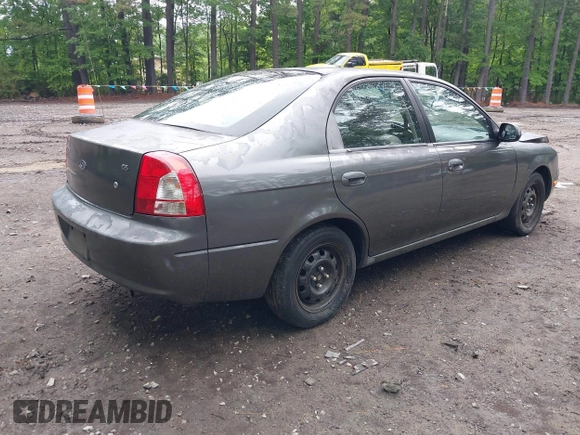 2002 Kia Spectra GS z VIN KNAFB161025058378, wystawiony jako IAAI lot #42222134 z przebiegiem 154 576 mil mil oraz . Historia ofert i sprzedaży dostępna na DreamBid. Obrazek 4.