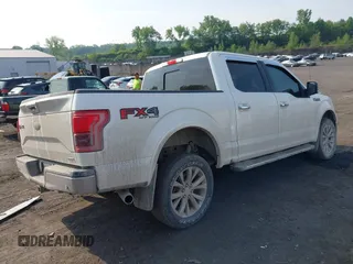 2016 Ford F-150 XLT with VIN 1FTEW1EF6GFC40958, listed as a IAAI auction lot 42434537 with 86,457 mi miles and . Bid and sale history available at DreamBid. Image 4.