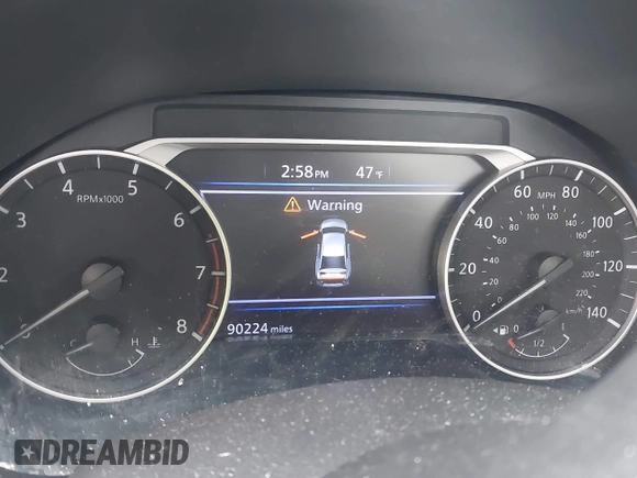 2020 Nissan Altima SR z VIN 1N4BL4CVXLC214582, wystawiony jako IAAI lot #40665527 z przebiegiem 90 224 mil mil oraz . Historia ofert i sprzedaży dostępna na DreamBid. Obrazek 7.