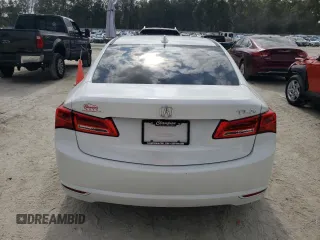 2019 Acura TLX w/Technology Pkg with VIN 19UUB1F56KA000104, listed as a Copart auction lot 44227915 with 95,356 mi miles and Salvage Title. Bid and sale history available at carsss.com. Image 6.