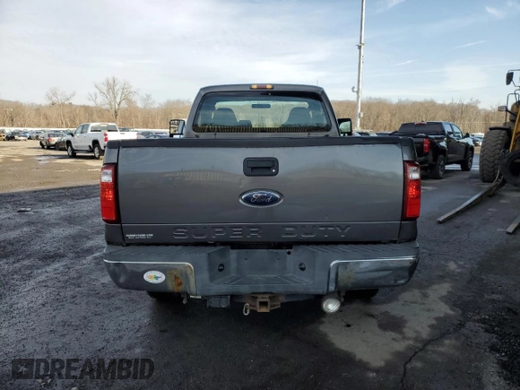 2010 Ford F-250 XL with VIN 1FTNF2B57AEB11030, listed as a Copart auction lot 84527444 with 59,922 mi miles and Salvage title. Bid and sale history available at DreamBid. Image 6.