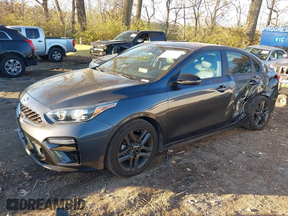 2021 Kia Forte GT-Line with VIN 3KPF34AD8ME270830, listed as a IAAI auction lot 40832173 with 68,240 mi miles and . Bid and sale history available at DreamBid. Image 17.
