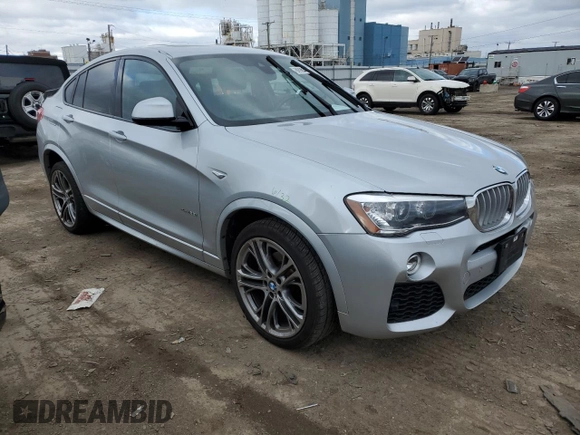 2016 BMW X4 xDrive28i with VIN 5UXXW3C5XG0R22015, listed as a Copart auction lot 80964743 with 42,919 mi miles. Bid and sale history available at carsss.com. Image 4.