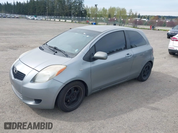 2008 Toyota Yaris with VIN JTDJT923785166103, listed as a IAAI auction lot 42015196 with 155,545 mi miles. Bid and sale history available at carsss.com. Image 2.