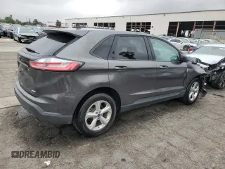 2019 Ford Edge SE with VIN 2FMPK3G96KBC51357, listed as a Copart auction lot 54580945 with 92,024 mi miles and Salvage title. Bid and sale history available at DreamBid. Image 3.