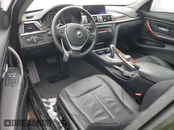 2014 BMW 4 Series 435i with VIN WBA3R1C51EK192909, listed as a Copart auction lot 44700155 with 104,506 mi miles and Salvage Title. Bid and sale history available at carsss.com. Image 8.