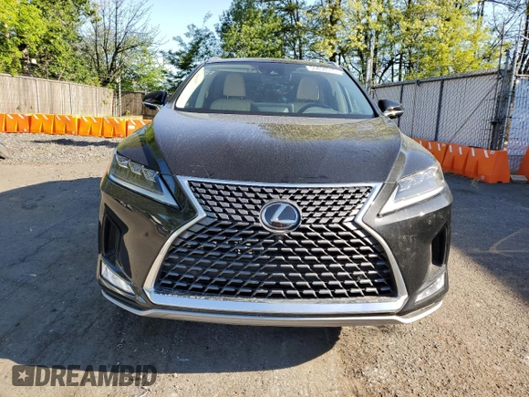 2021 Lexus RX 350 with VIN 2T2JZMDA8MC300445, listed as a Copart auction lot 55858515 with 42,754 mi miles and Salvage title. Bid and sale history available at DreamBid. Image 5.