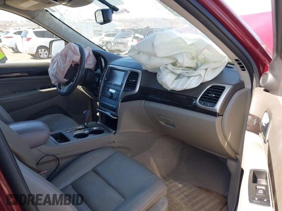 2012 Jeep Grand Cherokee Laredo with VIN 1C4RJFAG4CC297151, listed as a IAAI auction lot 41903618 with 222,357 mi miles. Bid and sale history available at carsss.com. Image 5.
