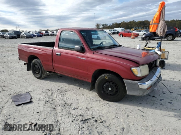 1998 Toyota Tacoma with VIN 4TANL42N8WZ022826, listed as a Copart auction lot 80758414 with 191,457 mi miles and Salvage Title. Bid and sale history available at carsss.com. Image 4.